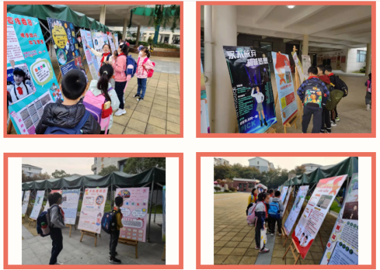 墙上贴着许多海报

描述已自动生成